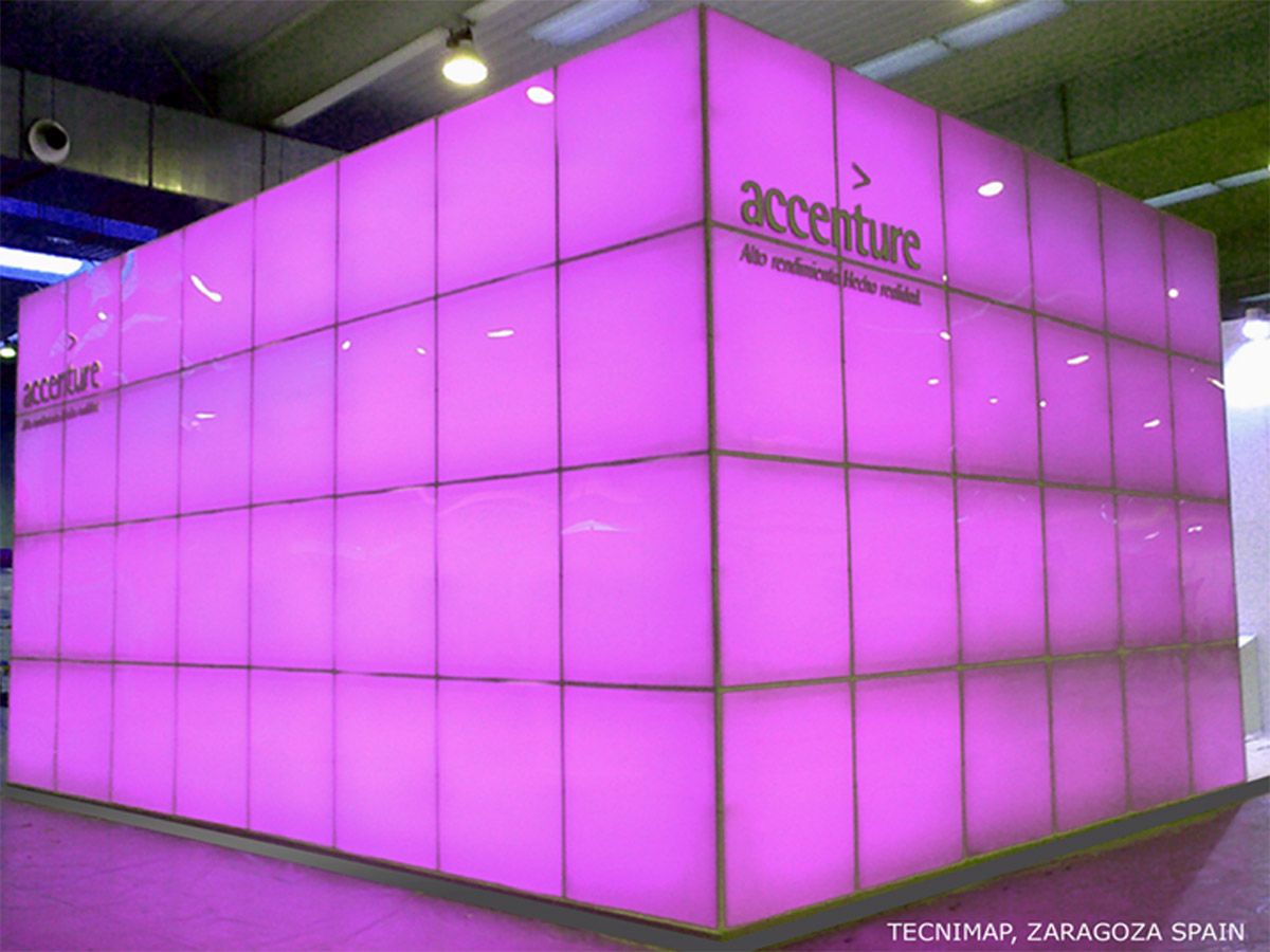 Diseño stands Accenture 2011-2013